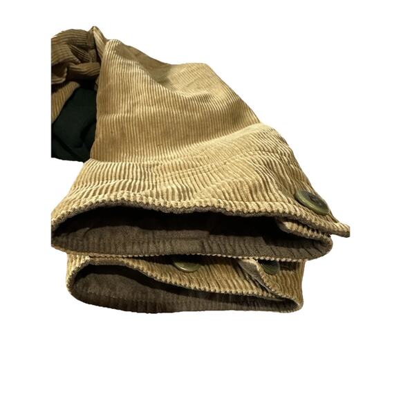 Rare Vintage LL BEAN Plaid Lined Corduroy Canvas Chore Jacket 90s Small - Picture 11 of 12